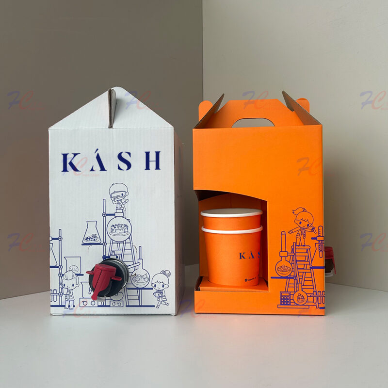 Customizable Bag in Box Packaging with Tap for Juice, Coffee and Sauces - Image 6