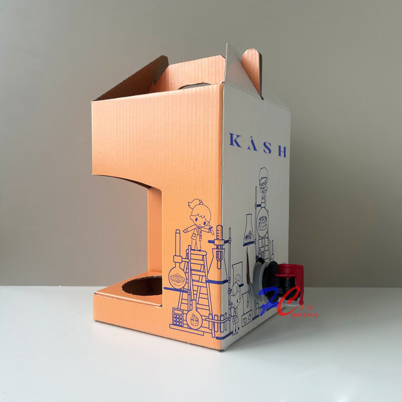 Customizable Bag in Box Packaging with Tap for Juice, Coffee and Sauces - Image 3
