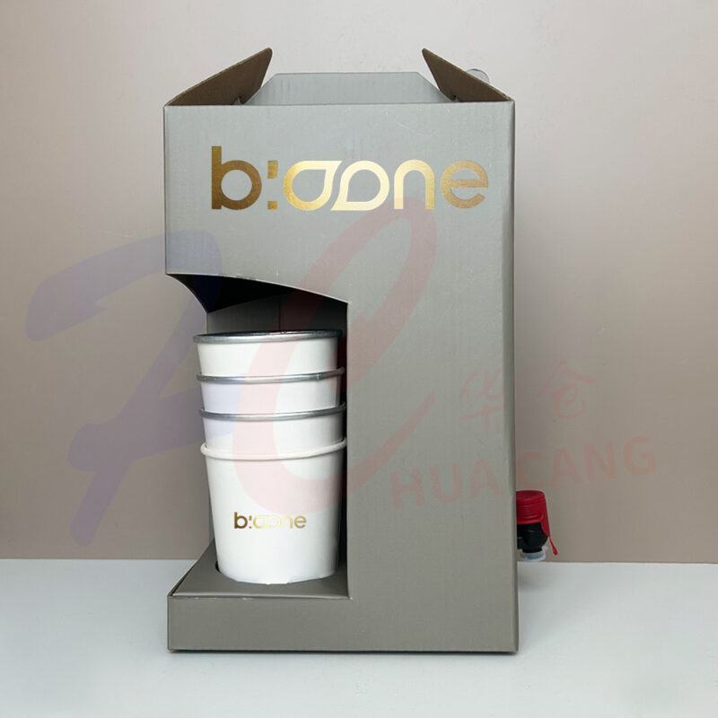Event Ready Bag in Box Drink Station, Carry Handle Box with Dispensing Valve - Image 2