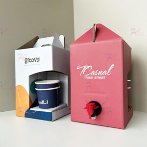 Premium Bag in Box Dispenser Box with Spigot, Portable Countertop Beverage Station