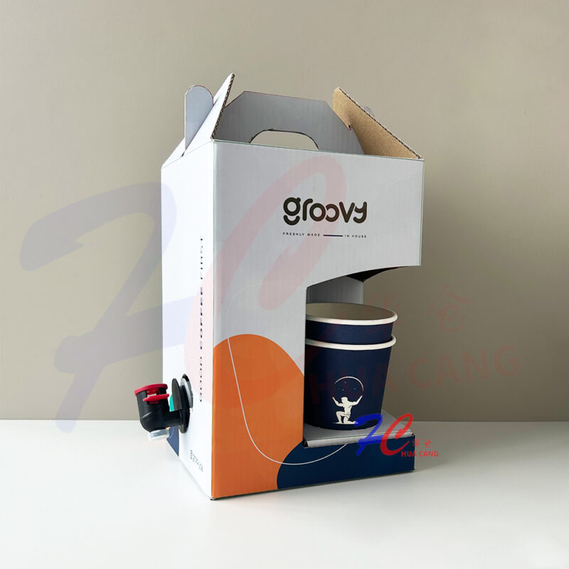 Printed Bag in Box Package with Tap, OEM Logo and Size Customization Available - Image 4
