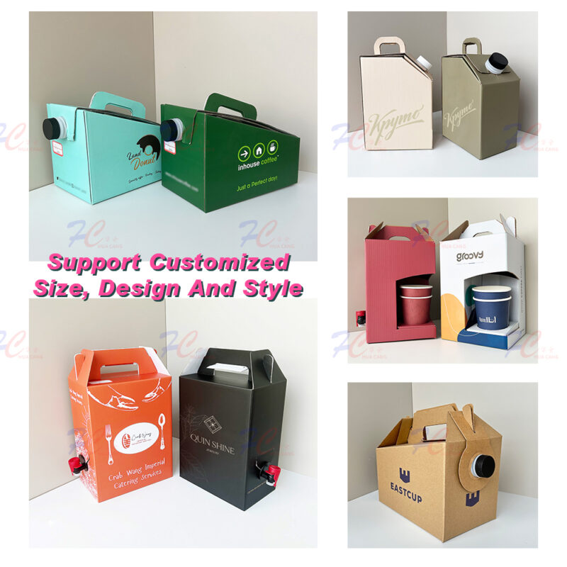 Event Ready Bag in Box Drink Station, Carry Handle Box with Dispensing Valve - Image 7