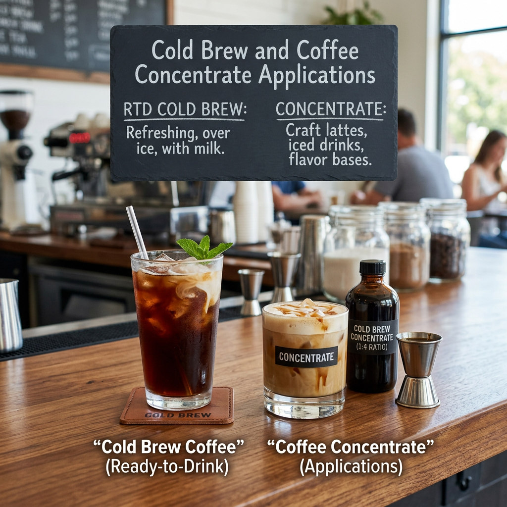 Cold Brew and Coffee Concentrate Applications