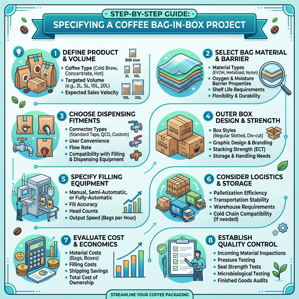 How to Specify a Coffee Bag-in-Box Project
