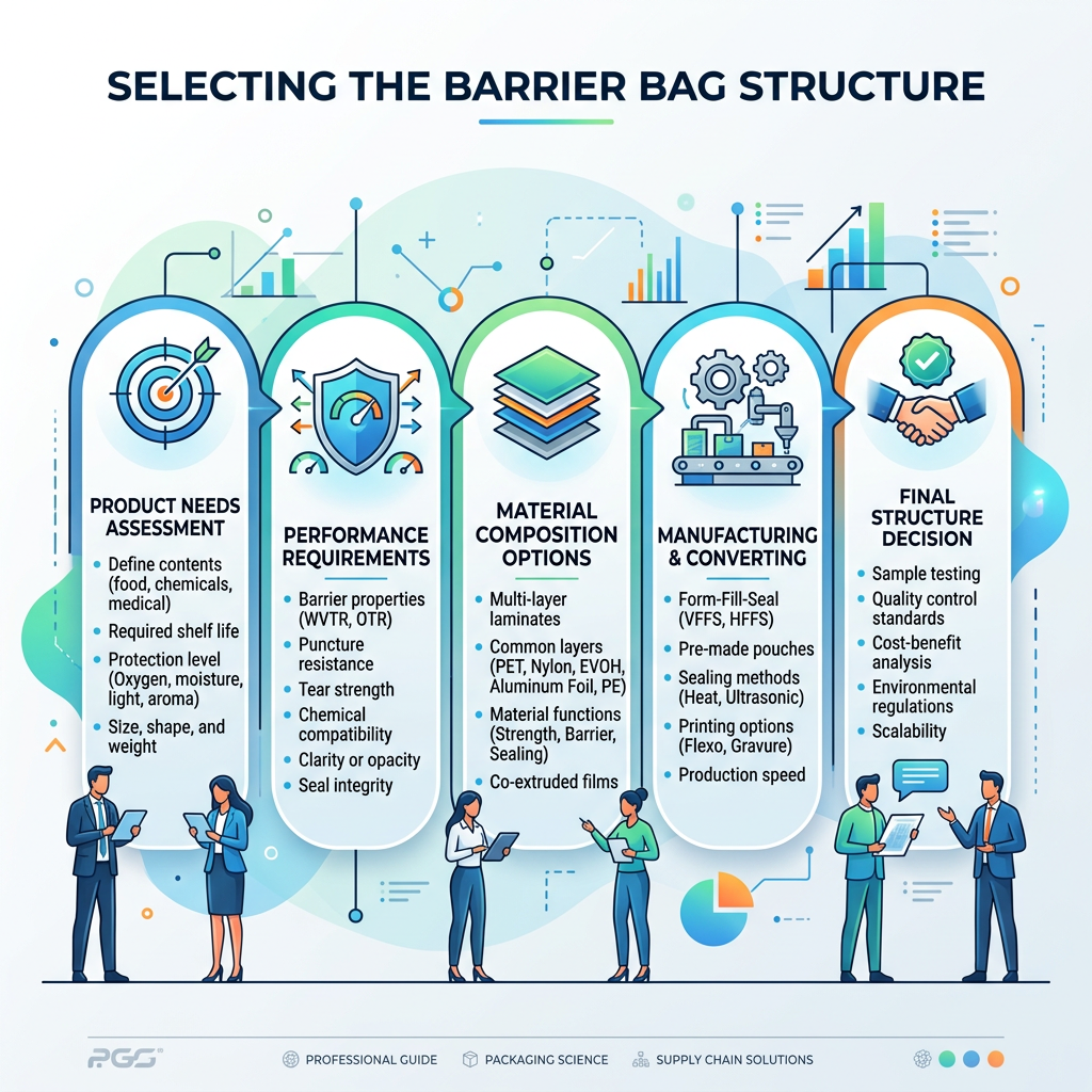 Selecting the Barrier Bag Structure