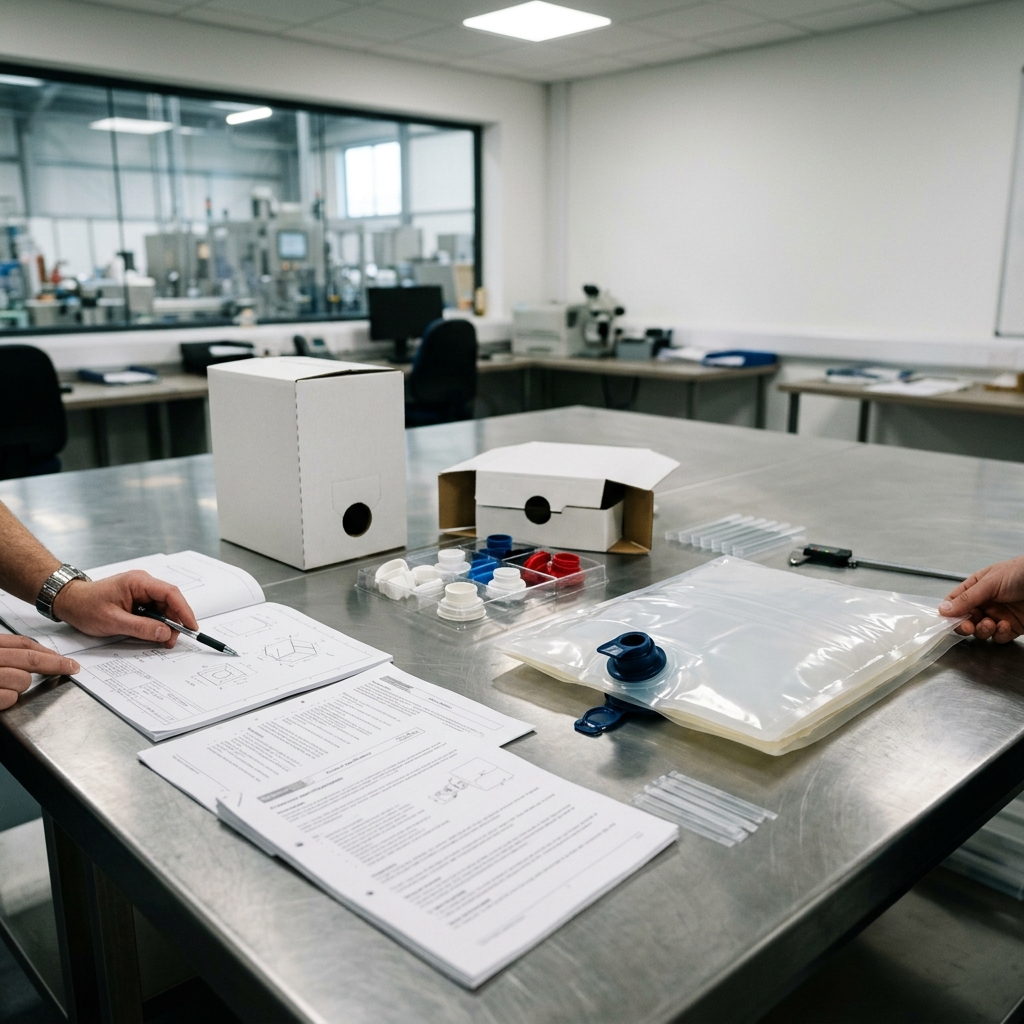 Aseptic bag procurement materials for liquid foods