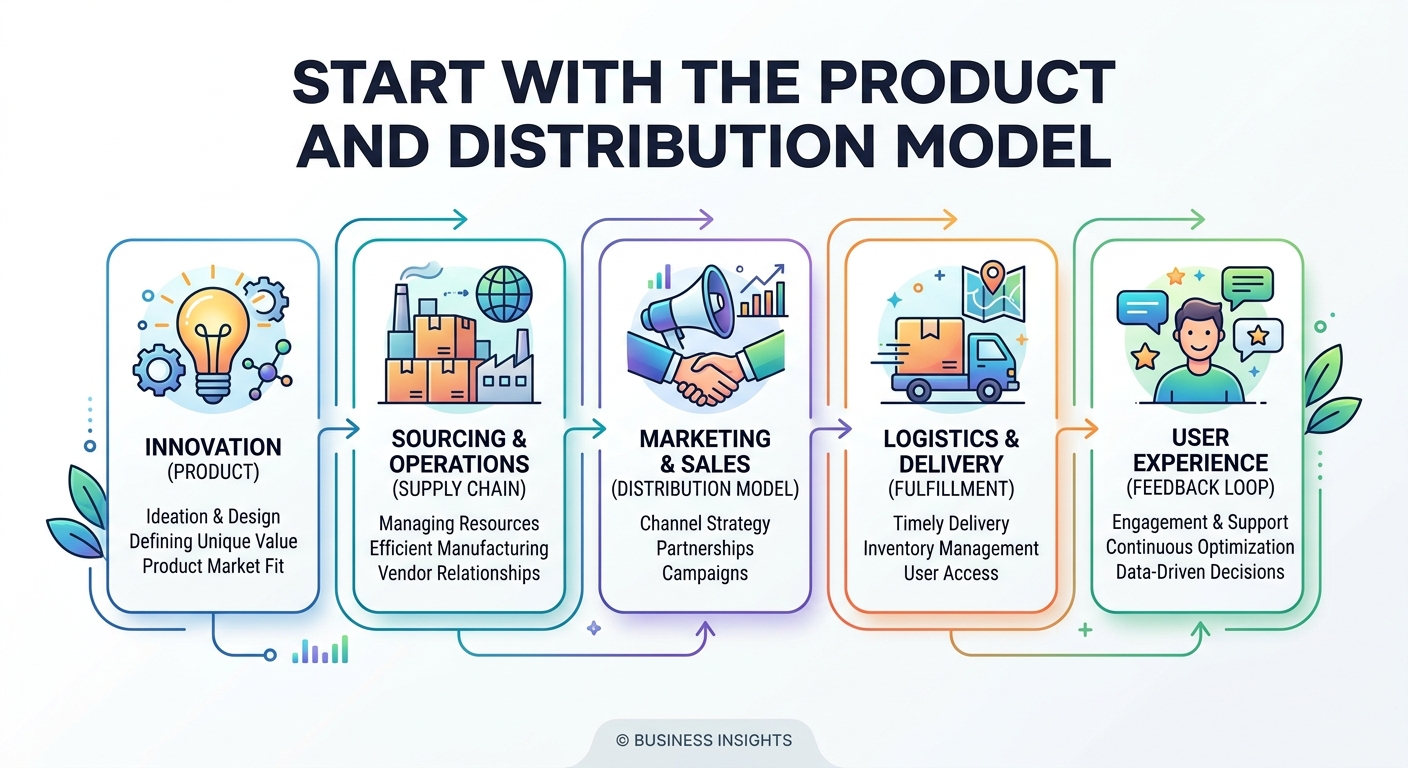 Start With the Product and Distribution Model