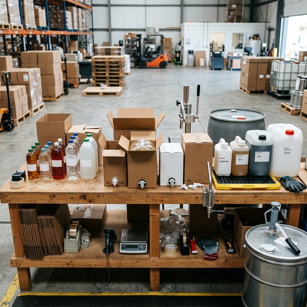 Bag-in-box cartons and bottles for different liquid packaging applications