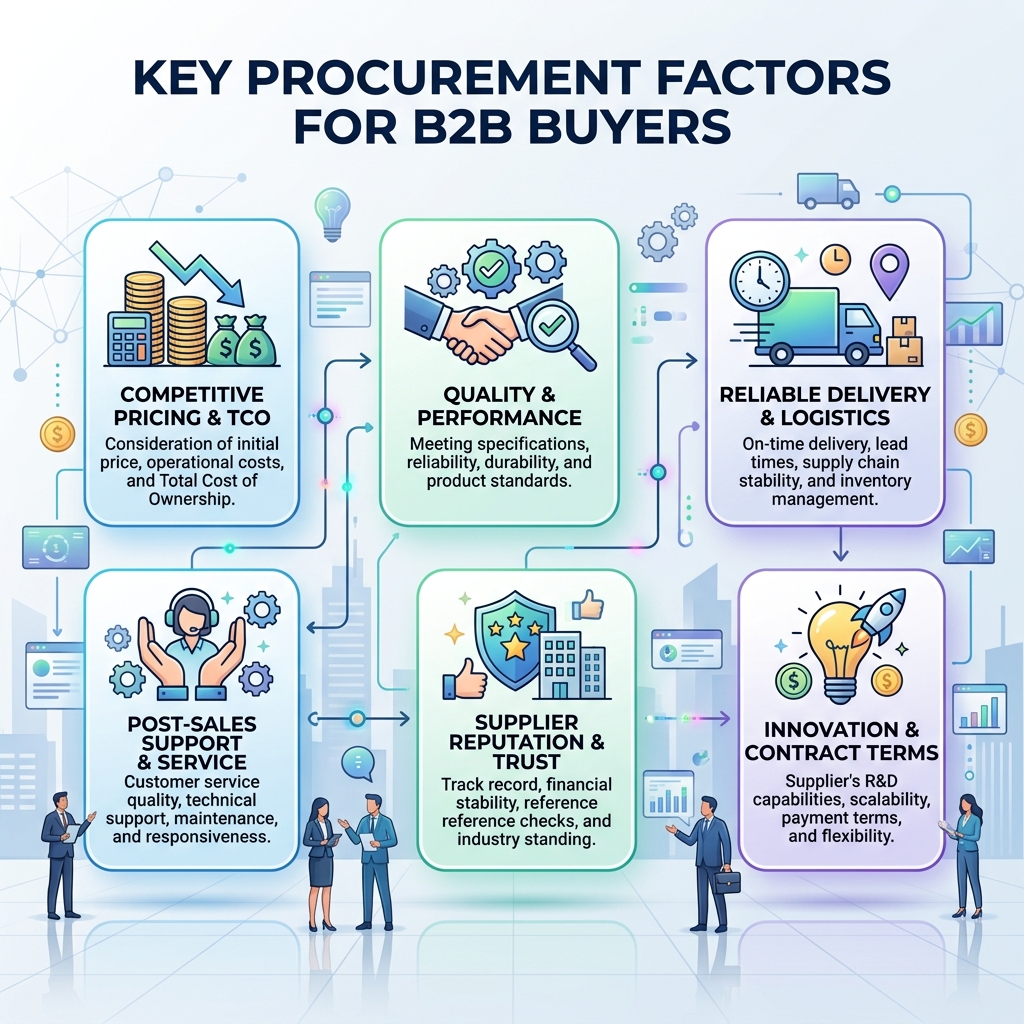 Procurement Factors for B2B Buyers
