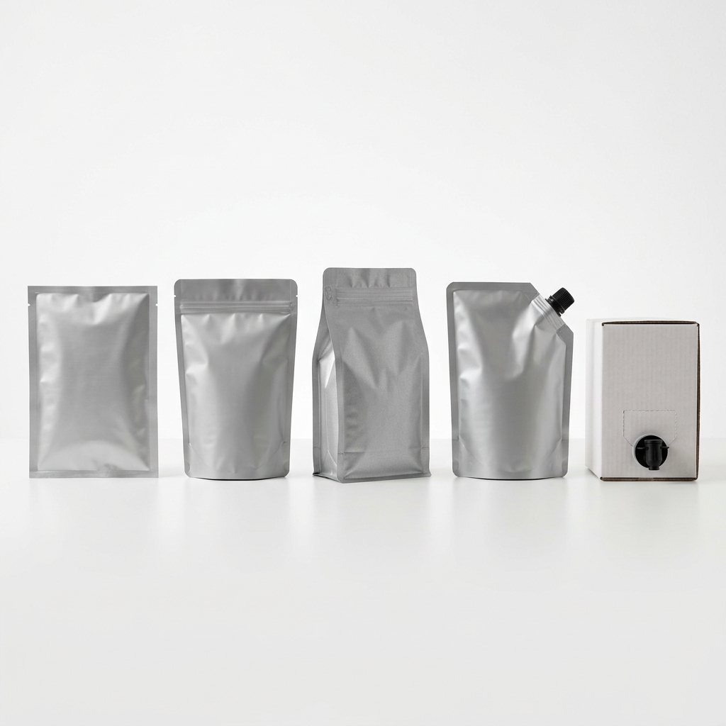 Comparison of double-bottom pouches and other liquid packaging formats
